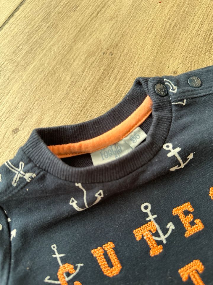 Newborn Outfit baby boy Gr. 56 name it feetje Pulli dünne Jeans in Großostheim