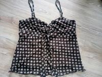H&M Top Bluse braun mit Blümchen Gr 42 Nordrhein-Westfalen - Oelde Vorschau