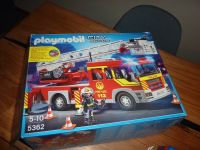 PLAYMOBIL 5362, Feuerwehr-Leiterfahrzeug mit Licht und Sound Sachsen - St. Egidien Vorschau