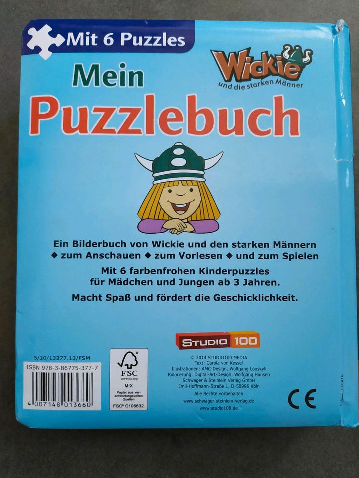 Puzzlebuch Wickie in Merzalben
