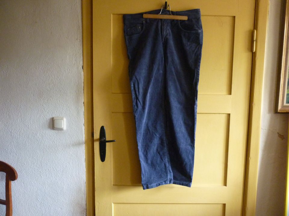 2x Pioneer - Cordhose - Modell Rando, blau und braun, 34/32 in Malliß