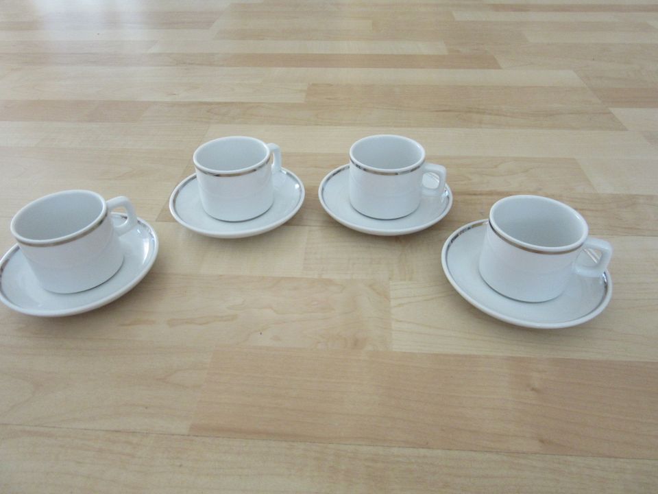 4 Espresso Tassen in Langenzenn