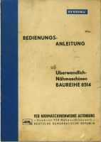 Textima 8514 Bedienungsanleitung Überwendlichnähmaschine DDR Thüringen - Lengenfeld unterm Stein Vorschau