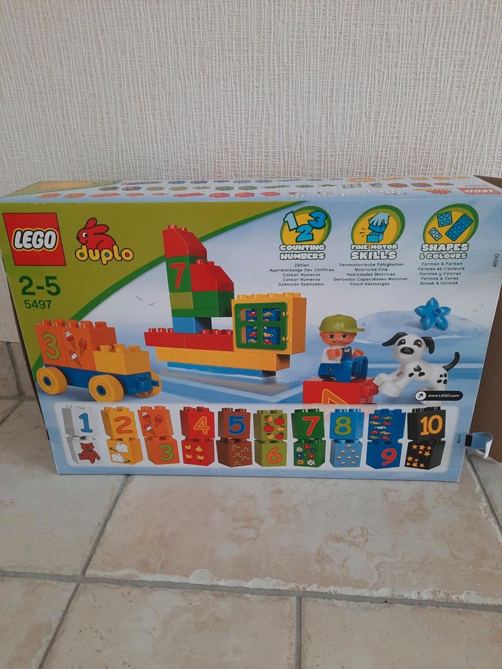 Lego Duplo 5497 Zahlen-Lernspiel Zahlen lernen in OVP in Bischoffen