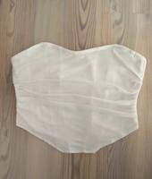 Neu: SHEIN Tube Top Asymmetrisch weiß, Größe S Essen - Essen-Werden Vorschau