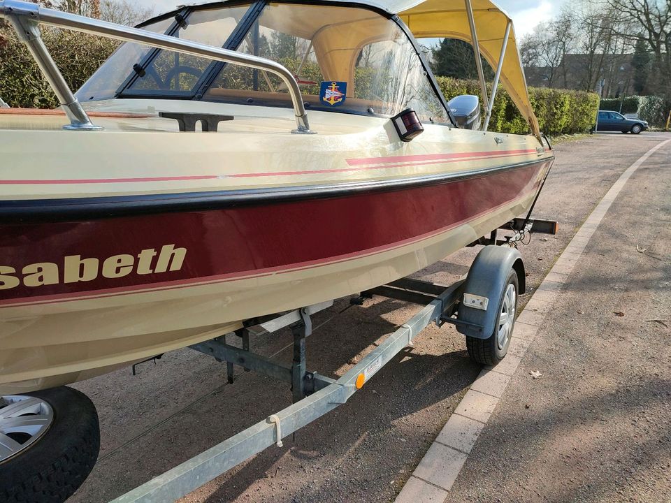 XXX Sportboot Motorboot Fiberline G14 XXX in Dorsten