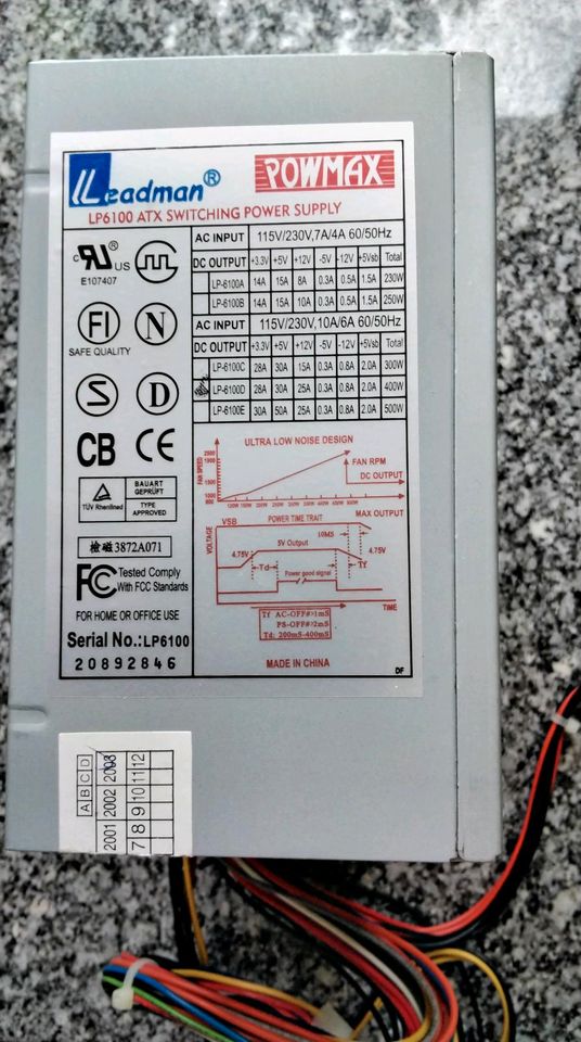 ATX Netzteil Leadman LP6100 in München