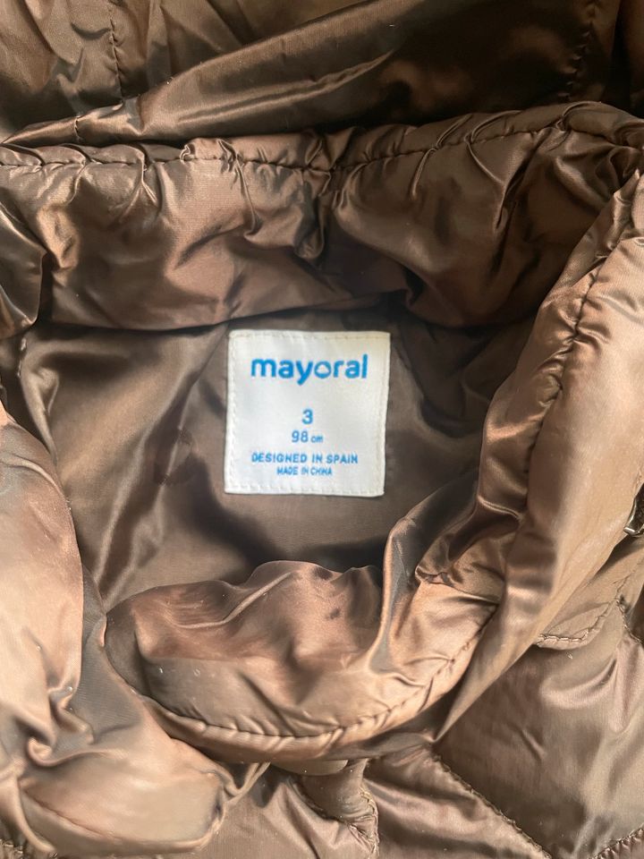 Winterjacke/Parka von Mayoral Größe 98 in Berlin