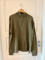 REPLAY Troyer Strick Pullover L khaki grün Reißverschluss Cotton Sachsen - Chemnitz Vorschau