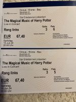 Verkaufe: 2 Tickets Harry Potter - live in Concert in MUC Bayern - Regensburg Vorschau