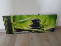 Wandbild Feng-shui Kieselsteine Bambus relaxen 80x30 cm Nordrhein-Westfalen - Castrop-Rauxel Vorschau
