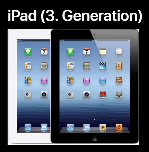 iPad weiss 3. Generation guter Zustand WiFi & Cellular in Bielefeld