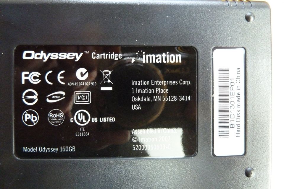 Imation Odyssey 3x 160GB in Wedemark