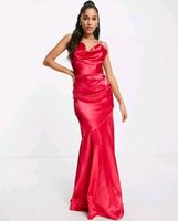 Goddiva Satin Maxi-Kleid pink Wasserfall besondererAnlassHochzeit Dresden - Wilsdruffer Vorstadt/Seevorstadt-West Vorschau