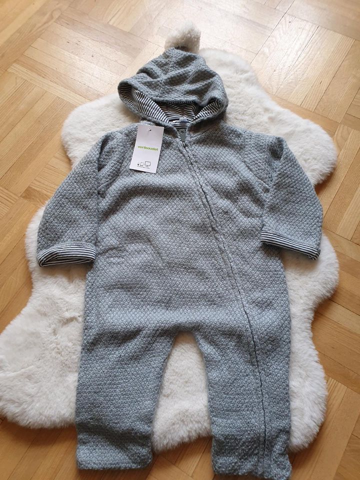 Sweatoverall von Vertbaudet, mint, Größe 74/80 (81cm, 18 Monate) in Sayda