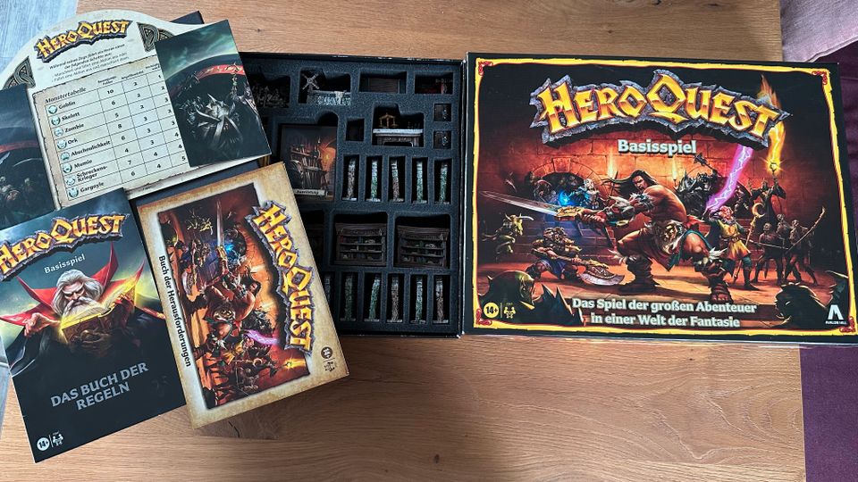 HeroQuest 2022 vollständig handbemalt Unikat in Burgdorf