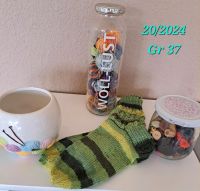 Handgestrickte Socken Gr 37 Nordrhein-Westfalen - Bünde Vorschau