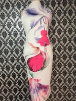 Rollkragen Sommerkleid mit blumen muster Hessen - Hanau Vorschau