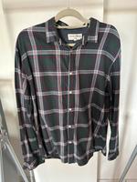 Hemd Tom Tailor grün blau gemustert Größe Xl Fitted Hessen - Elz Vorschau