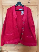 Gina Laura Strickjacke  rot XL neu mit Etikett Baden-Württemberg - Bad Ditzenbach Vorschau