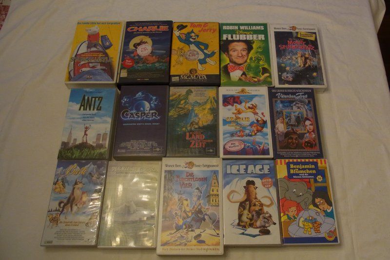 15 VHS Filme Kinderfilme ! Ice Age - Antz - Flubber etc. in Trier