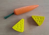 Spielzeug aus Holz - Karotte und Käse - Rheinland-Pfalz - Esthal Vorschau