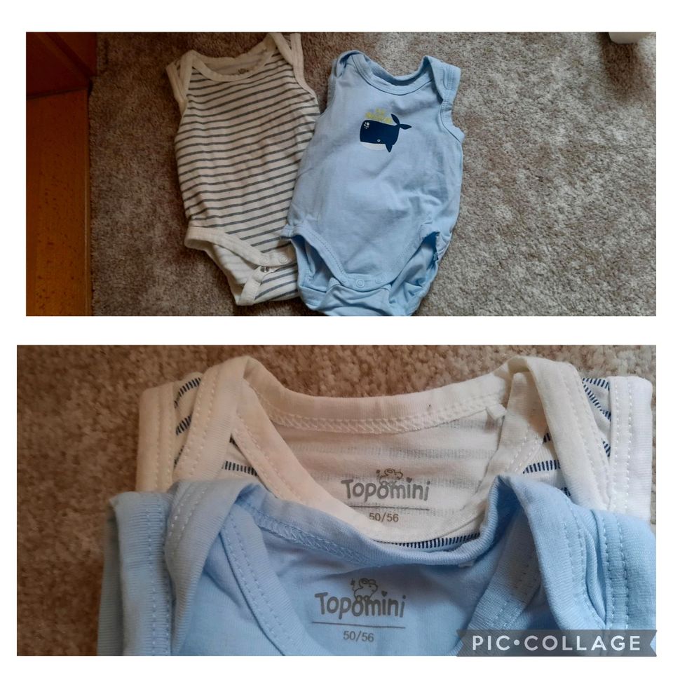 Sommerbekleidungspaket/ Kleiderpaket Baby Größe 50/56, 56 in Crimmitschau