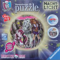 Ravensburger MonsterHigh Nachtlicht 3D Puzzleball - 72 Teile Niedersachsen - Scheeßel Vorschau