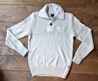 SMOG ° Legerer Wollpullover Troyer Pullover Wolle Weiß Creme Gr M Altona - Hamburg Blankenese Vorschau