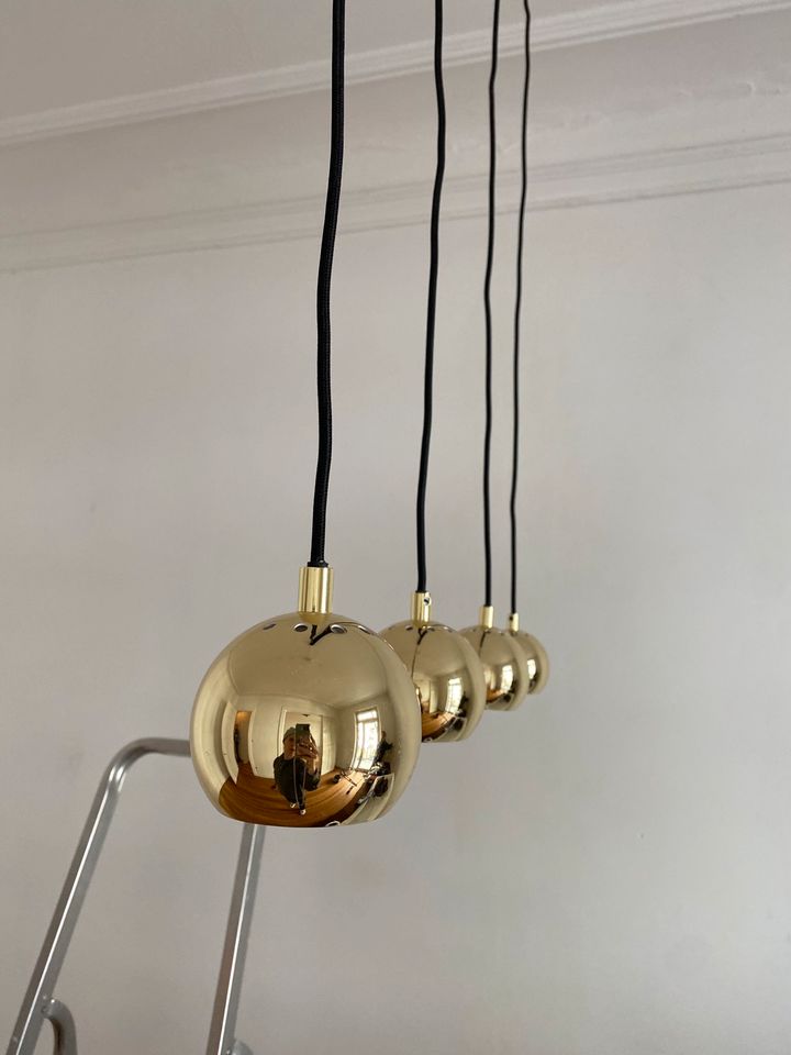Deckenlampe Hängeleuchten Gold Kugeln Esstisch dimmbar LED in Halstenbek