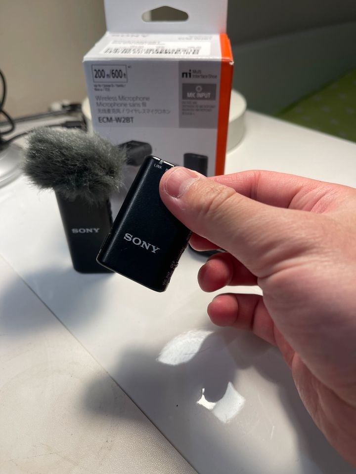 Sony ECM W2BT kabellos Wireless microphone in München