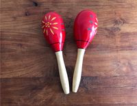 Top Zustand! Maracas Holz Shaker Percussion latin Baden-Württemberg - Heidelberg Vorschau