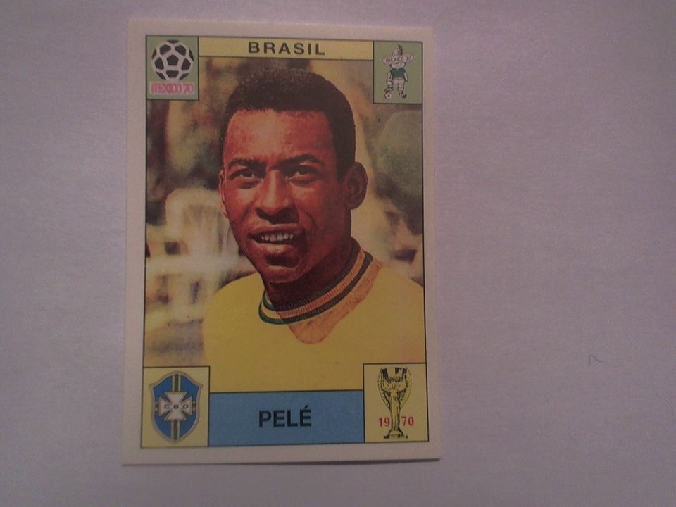 Panini World Cup Story 1990 Nr38 Rookie Pele Mexico 70 TOP in Berlin