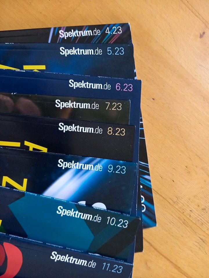 12x Spektrum Zeitschriften 4/23 - 3/24 in Halstenbek