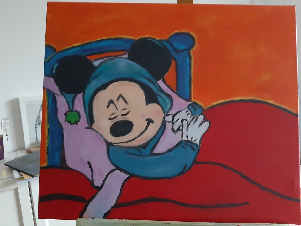 Mickey Mouse  Acrylbild 60 x 70 in Essen