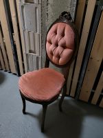 Vintage Stuhl tufted altrosa Düsseldorf - Stadtmitte Vorschau