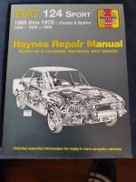 Fiat 124 Spider und Coupe Reparaturbuch Haynes Repair Manual Nordrhein-Westfalen - Zülpich Vorschau