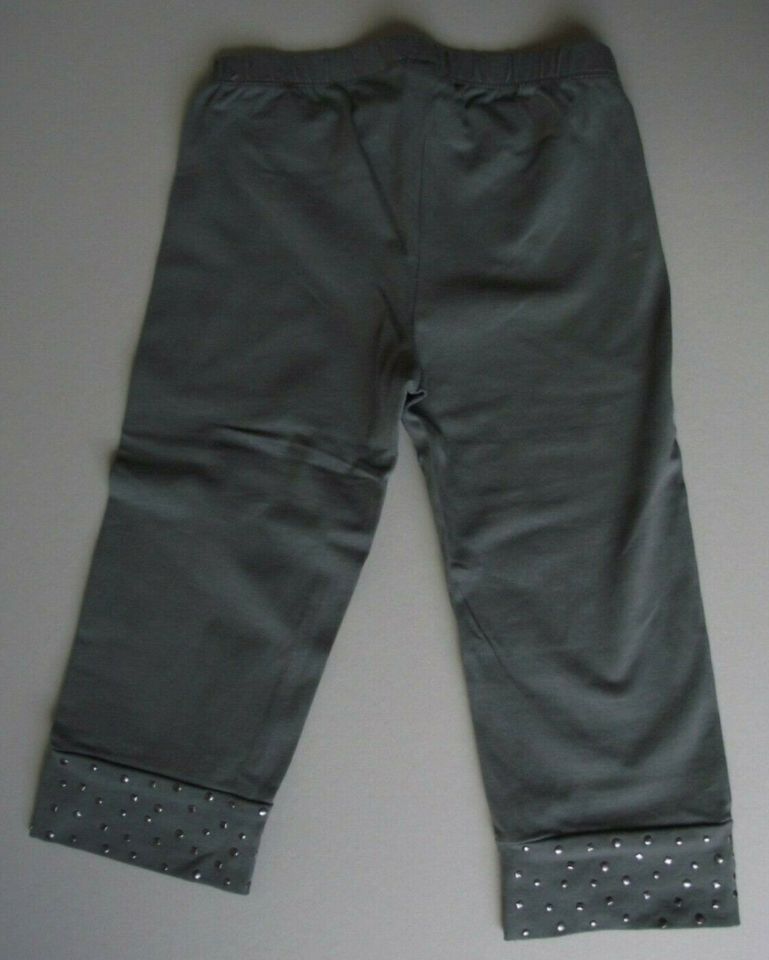 2x s.Oliver 3/4 Legging Capri 104, grau & grau m. Nieten, wie neu in Suhl