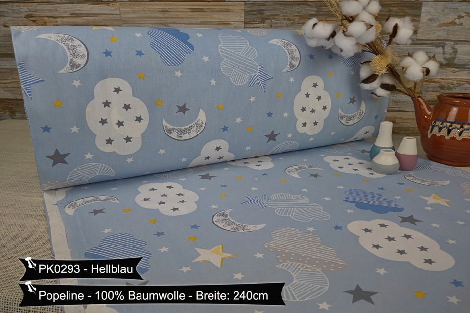 Baumwollstoff  Doppelbreit 240cm VERSANDFREI Popeline Weihnachtsstoffe Stoffe Meterware ab 50cm Baumwolle Bastelstoffe Kinderstoffe Babystoff Patchwork Basteln Dekostoffe Deko Stoff in Leipzig