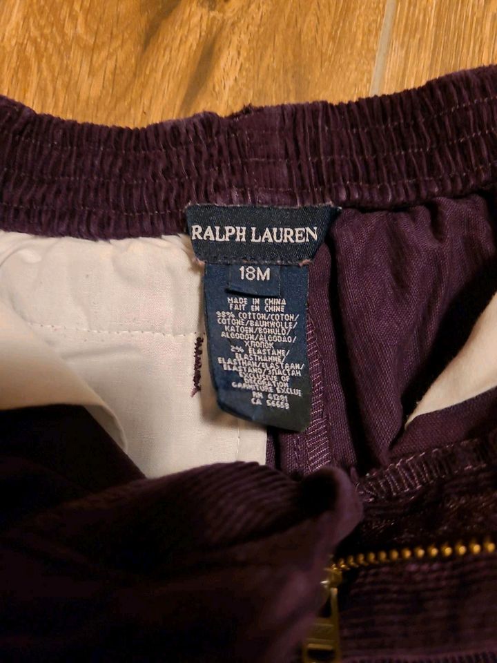 Ralph Lauren Cordhose Größe 86 (18 Monate) in Kellinghusen