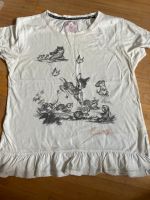 Weißes T-shirt Disney Bambi 36 38  S M mit Glitzer Sachsen - Radebeul Vorschau