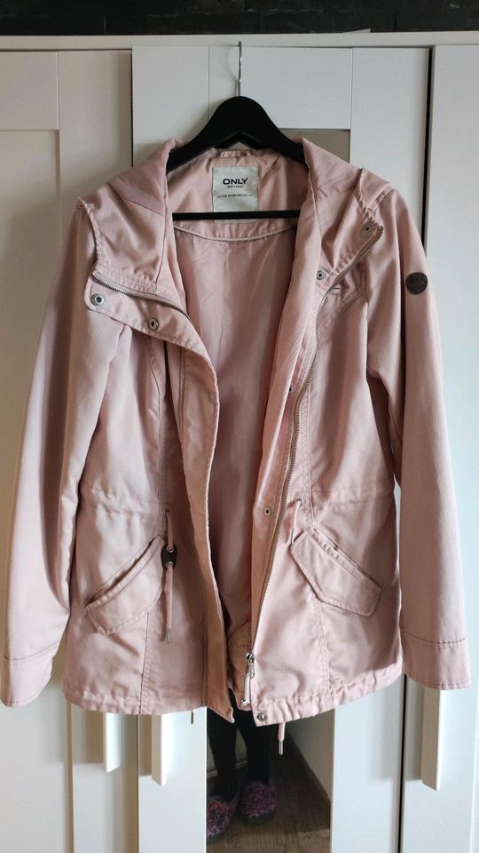 Jacke Only / Parka rosa in Offenburg