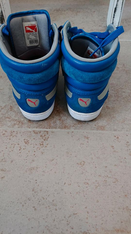 Super Puma-High-Sneaker in tollem Blau in Laupheim