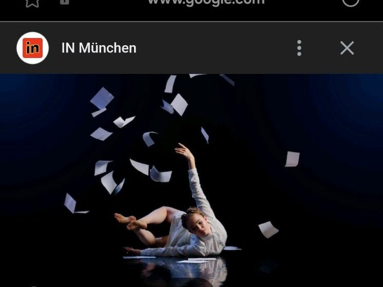 Tickets  Images Fantastiques - Moderner Ballettabend der Benedict in Mering