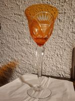 Weinglas VEB Gehren Römer Bleikristall orange Baden-Württemberg - Engen Vorschau