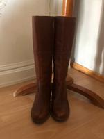 TIMBERLAND cognacfarbene Damen Stiefel Leder Gr.38/39 Nordrhein-Westfalen - Erkelenz Vorschau