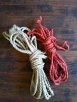 Shibari Bondage Seile Jute 8m rot oder natur Bielefeld - Senne Vorschau