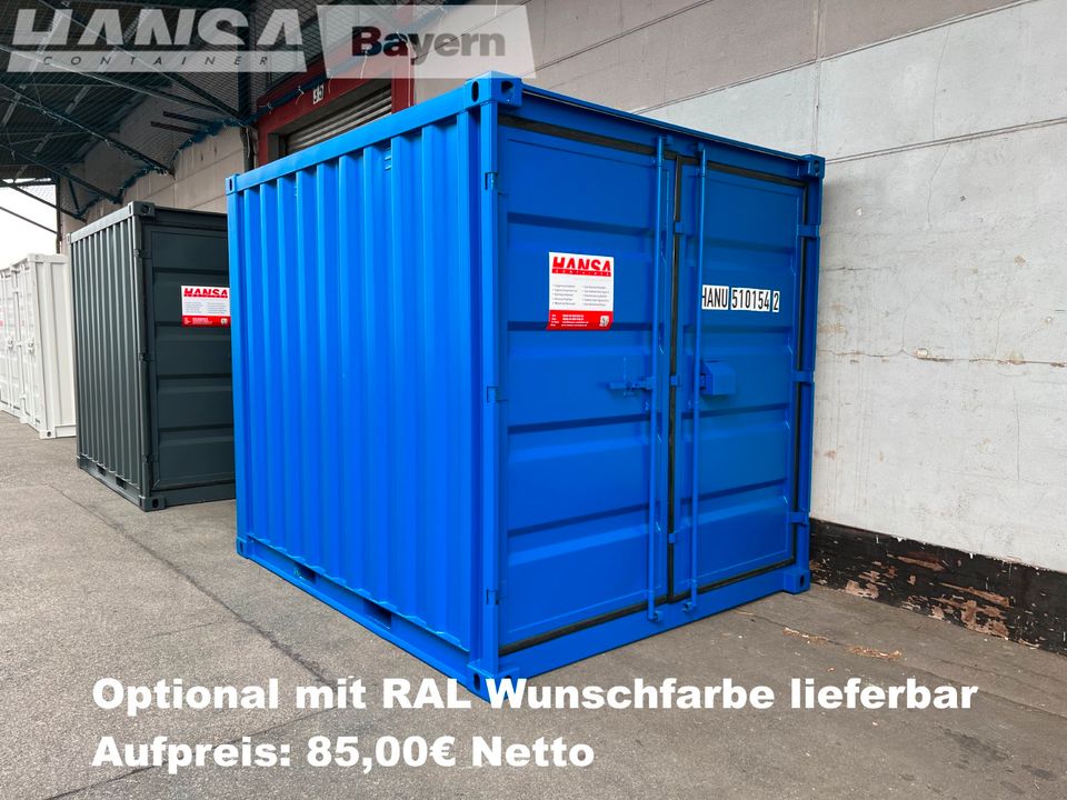 10 Fuß Lagercontainer RAL7035 Baucontainer Lagerbox neu Nürnberg in Nürnberg (Mittelfr)