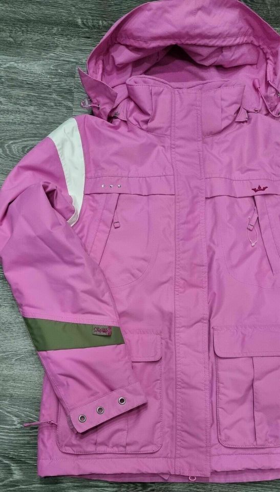 Damen Winterjacke. Skijacke mit Kapuze Gr. XS Pink Neuwertig in Lippstadt