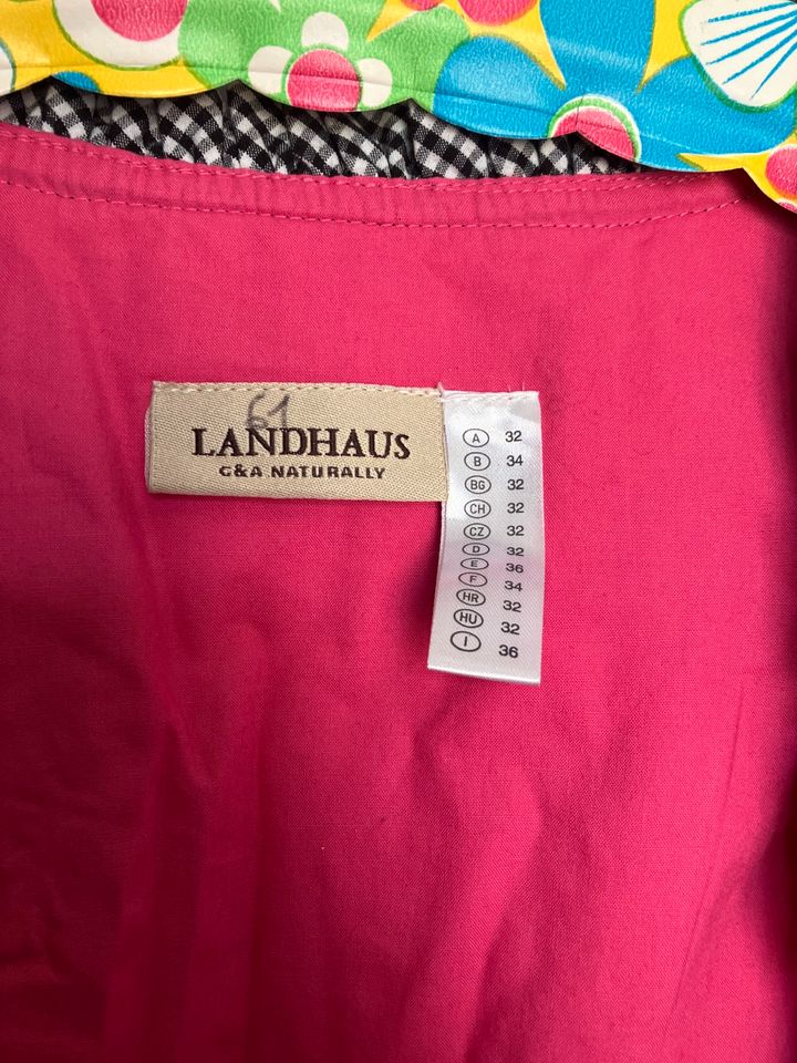 Landhaus Dirndl Gr. 32 pink C&A in Hamburg